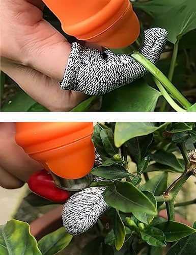 Reusable Large Finger Cots, 20 Pcs | Anti-Cutting, Anti-Slip, Finger Tips Protector, For Kitchen Food Cutting, Sewing, Sculpture & Gardening