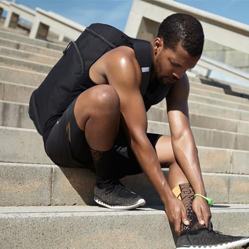 MIER Men's Gym Backpack Lightweight Sports Bag with Shoe Compartment | 35L Capacity Back Pack, Multi-Pockets, Separate Compartment, Wet Pocket, Water Resistant, For Training, Workout & Travel - color: Black