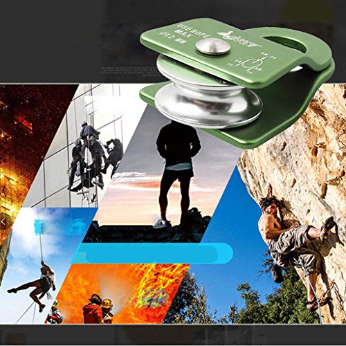 Flexible 2000kg Active Pulley Block 360 Pulley for Outdoor Ice Belt Lifting Sling Rock Climbing Rope Pulley Block Pulley bl