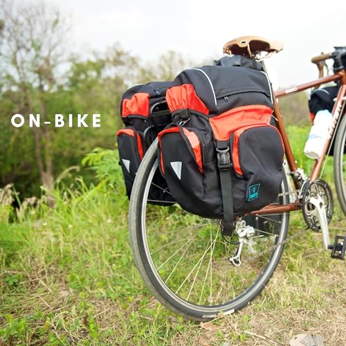 Vincita Bike Pannier Hardware DIY Mounting Attachment Kit for 20mm Racks | One Complete Attachment Set to Convert Any Bag or Backpack for Bicycle Racks - size: Rack Diameter Up to 20mm