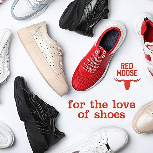 RED MOOSE Shoe & Sneaker Cleaner Kit – Leather, Suede, Nubuck, Canvas & White Shoes with Brush, Foam & Cloth, Made in USA - color: 6 Pcs Kit-red + Black