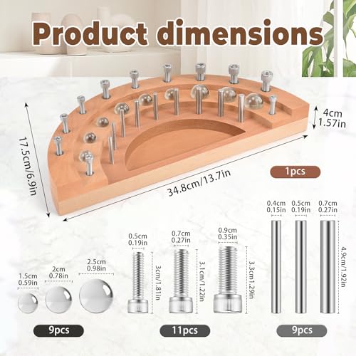 Triceratops Hand Therapy Finger Training Board, Multifunctional Wooden Dexterity Rehabilitation Tool for Stroke Recovery, Hand-Eye Coordination, Fine Motor Skills & Finger Strength Exercise, 27 Holes - style: Multipurpose Wooden Peg board