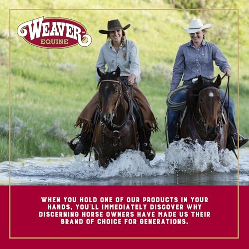 Weaver Equine Double Rope Bag for Trail and Working, Blue, Adjustable Strap Round Carry Bag for Roping Equipment, Essential Equestrian Accessories