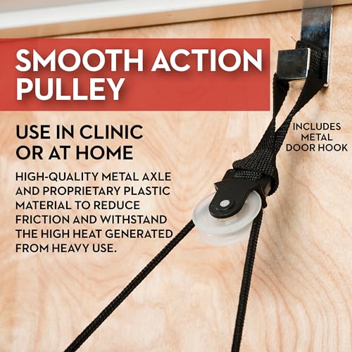 Lifeline Shoulder Pulley Deluxe, Physical Therapy FSA, Physical Therapy Equipment, Over The Door Exercise Pulley - size: One Size, style: LLMUSP-4
