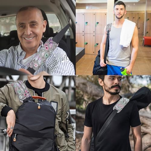 ZINZ Universal Shoulder Pad with Ultra Thick Cushion for Bag Luggage Bag Crossbody, Plus Long & Anti-Slip & Breathable,Butterfly - color: Butterfly