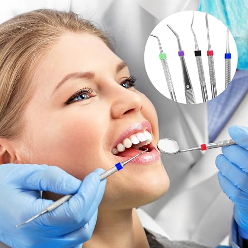 200 Pcs Dental Code Rings, 6mm Silicone Non-Toxic Orthodontic Rings Accessory, 5 Vibrant Colors, Autoclavable Instrument Identification System for Dental Clinics