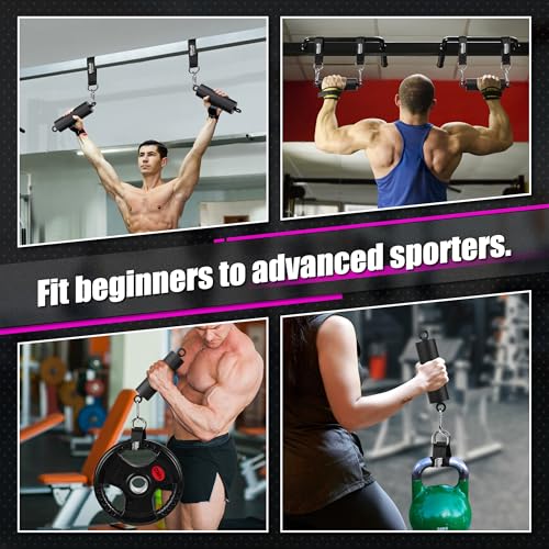 Pull Up Climbing Hold Grips Training Set | Non-Slip, 330 lbs Capacity, Two Different Ways to Workout, Builds Finger, Forearm, Core and Back Strength