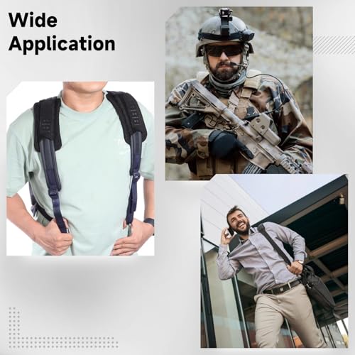 2-Pack Adjustable Shoulder Strap Cushions for Bags, Backpack Strap Pads, Breathable Mesh for Comfort and Stability