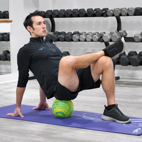 OPTP Posture Ball - Foam Roller Balls for Massage, Physical Therapy, Exercise and Fitness — Mobility Ball to Release Muscle Tension and Improve Alignment (8-inch) - size: 8-Inch