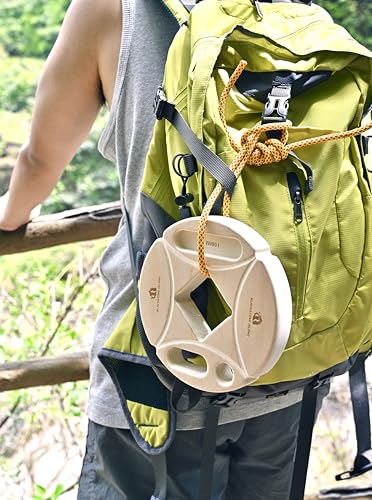 Hangboard for Rock Climbing,Climbing Training Board for Indoor and Outdoor Use - size: M(9.76 x 9.09 x 4.09 inches)