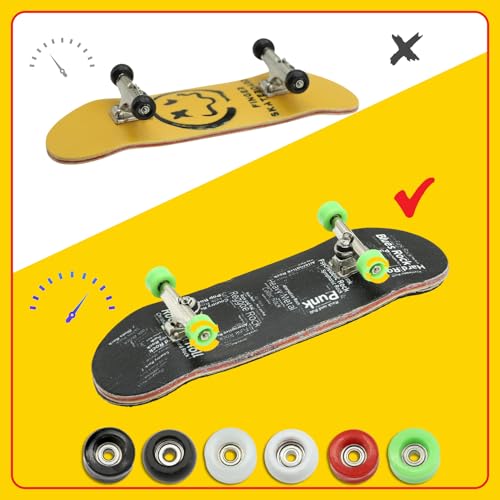7 Pieces POM Green Fingerboard-Wheels Size 7.3mm*4.5mm Tool Set with 1 Screwdrivers 2 Alloy axles - color: Green