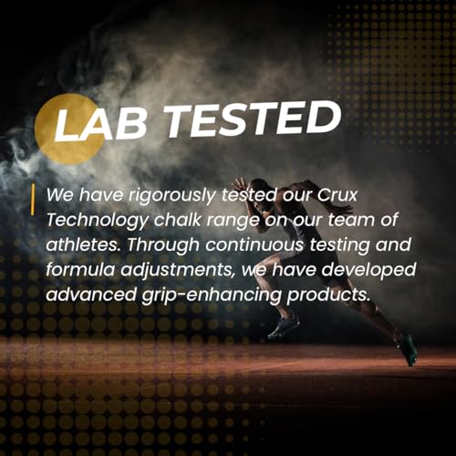 Crux Technology Sports Chalk for Rock Climbing 100% Magnesium Carbonate - style: Micronised Powder
