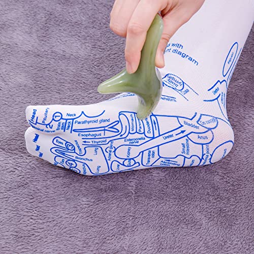 Broman Reflexology Tool - Trigger Point Massage Tool, Perfect for Full Body Massage, Ideal as Foot Massager and Hand Massager, Small Yet Mighty, Emerald-Color - color: Emeraldcolor