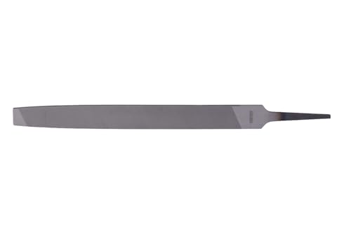 Century Drill & Tool 4052 Mill Bastard Hand File, 8" | Single cut, single-cut teeth, sharpening & smoothing, flat surface finishing, high carbon steel - size: 8 Inch