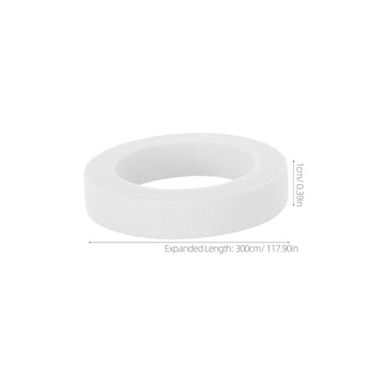 Adhesive Finger Tape 0.9cm X, 30 Rolls White Strong Sticky Climbing Wrap Roll for Athletic Sports, Rock Climbing, Grappling, and First Aid Use