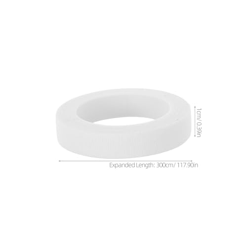Ciieeo Finger Tape 0.9cm X White 30 Rolls Adhesive Wrap for Basketball, Rock Climbing, Grappling Sports and Athletic Hand Bandage Fixation