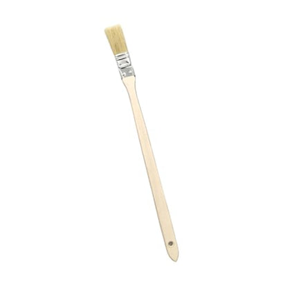 Tool with Comfortable Wooden Grip for Deeply Long Curved Head Scrub Brush Extended Reach Extension - size: F