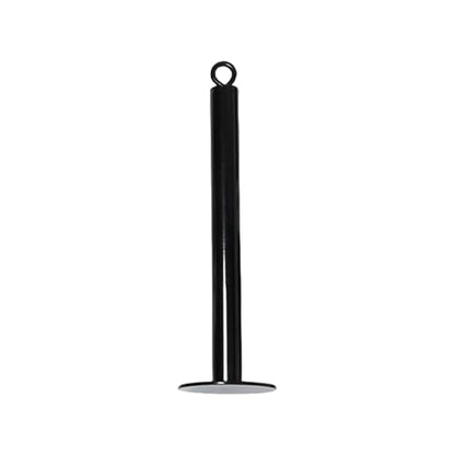 Steel Fixed Bracket Loading Pin with Heavy Duty Carabiner, Gym Fitness Barbell Weight Plate Barbell Plate Weight Tray Freeweight Rod Loading Pin - size: X-Large