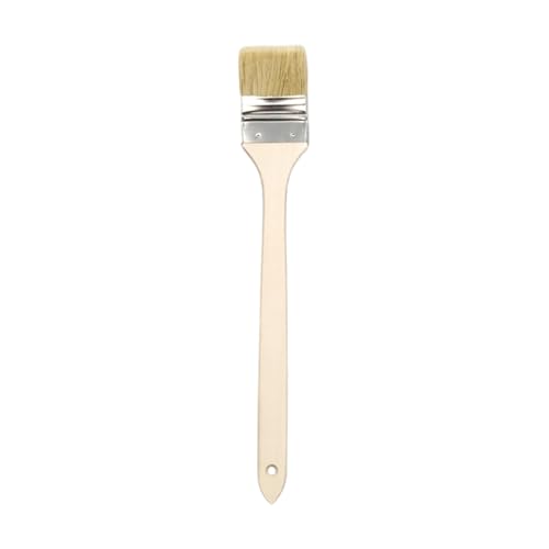 Tool with Comfortable Wooden Grip for Deeply Long Curved Head Scrub Brush Extended Reach Extension - size: C