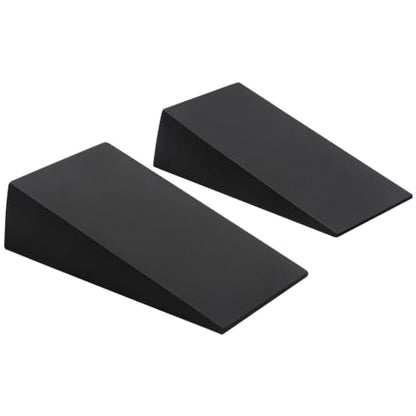1 Pair Squat Wedge Block 13x6x3.5 Inch EVA Supportive Workout Yoga Block for Fitness, Pushup, Weightlifting, Foot Stretching