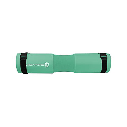 Gymreapers Barbell Squat Pad - Protective Bridge Pad For Hip Thrust, Squats, Lunges - Hip Support, Neck Protection For Bar - color: Mint