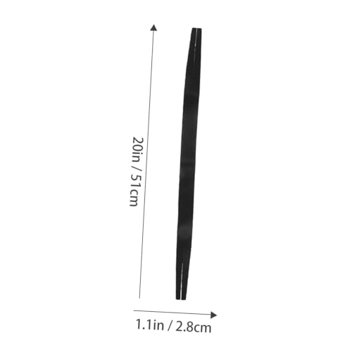 1pc Cymbal Belt Portable Replacement Strap for Musical Instruments Black Accessory for Percussion and Use