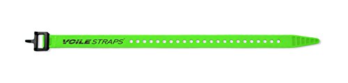 Voile Straps - 15" Nylon Buckle Green - color: Green