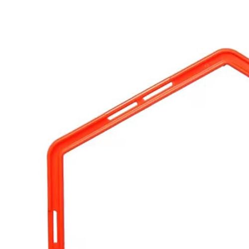 5 Pieces Agility Training Rings Training Ladder Footwork Equipment Set Multifunction Portable Lightweight Material Suitable for Basketbal