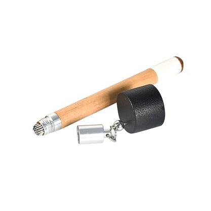 Chalk Holder for Billiards, Chalk Case, Cue Tip Pricker, Compact Chalk Keeper, Pocket Chalk Carrier, Pool Cue Chalk Cover, Round