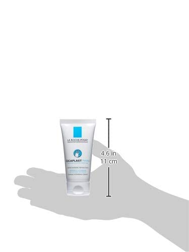 La Roche-Posay Cicaplast Hand Cream, Instant Relief Moisturizing Hand Lotion for Dry Hands, Shea Butter Lotion for Dry Cracked Hands, Non Greasy, Fragrance Free - size: 1.69 Fl Oz (Pack of 2)