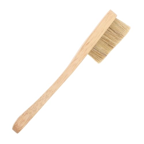 Abaodam Rock Climbing Brush with Ergonomic Handle Durable Boar Hair Bristles for Cleaning of Holds Lightweight Portable for Bouldering and Climbing