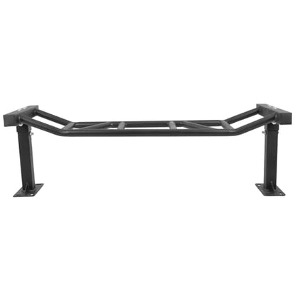 47 Inch Ceiling Mount Pull Up Bar Heavy Duty Multi-Grip Chin Up Bar Adjustable Height&Supports to 600 Lbs Fitness Trainer Home Gym Equipment