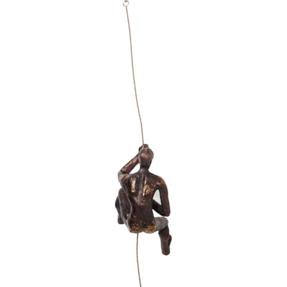 Kare Climber Rope Wall Decoration 23.5 x 12.5 x 9.5 cm