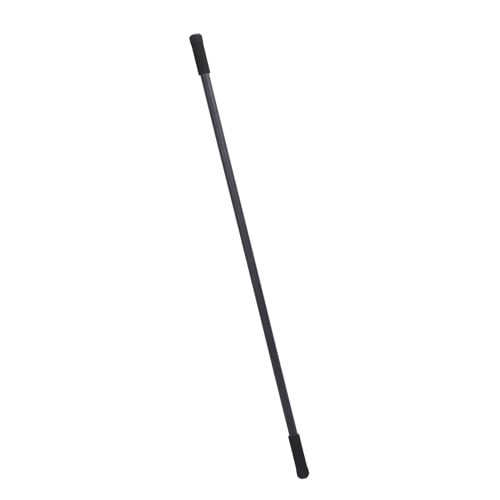 Acouto Stick - Sturdy Steel Stretching Stick for Enhanced Flexibility and Balance, Includes Detachable Foam Handles for Versatile Exercises