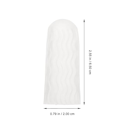 10 Pcs Silicone Finger Protectors Anti-wear Finger Sleeves Joint Protection Portable for First Aid and Daily Use