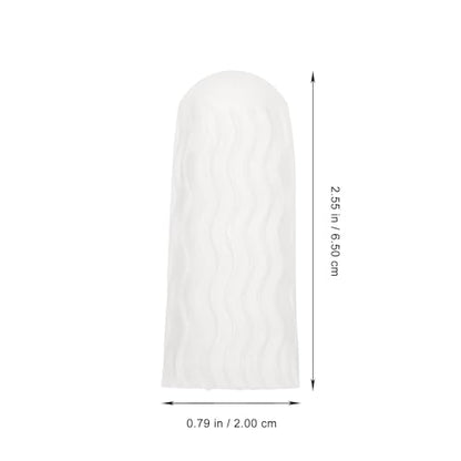 10 Pcs Silicone Finger Protectors Anti-wear Finger Sleeves Joint Protection Portable for First Aid and Daily Use