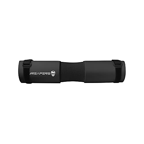 Gymreapers Barbell Squat Pad - Protective Bridge Pad For Hip Thrust, Squats, Lunges - Hip Support, Neck Protection For Bar - color: Black