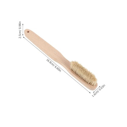 2pcs Rock Climbing Brushes - Bouldering Brush with Thick Boars Hair Bristles and Ergonomic Handle for All Climbing Indoor Or Outdoor