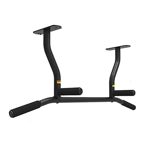 Ceiling Mount Pull Up Bar,Suitable for Indoor Home Gyms, Supports to 440 Lbs, with Optimum Grip Spacing by (Color : A) - color: A