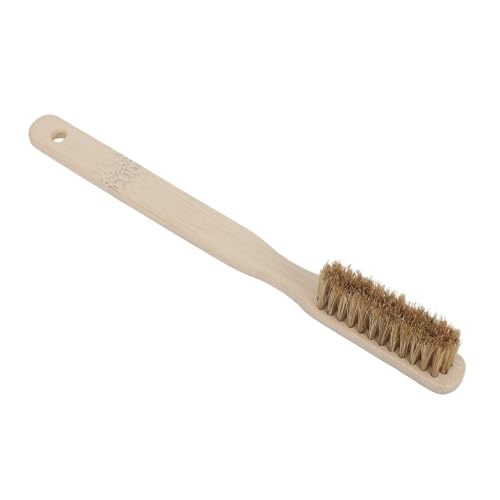 Toyvian Rock Climbing Chalk and Wooden Handle Brush with Natural Boar Bristle for Removing Chalk and Dirt, Rapid Drying, for Indoor Rock Climbing and Humid Environments
