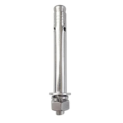 10 Pack M12x120mm Expansion Bolts Anchor Bolt 304 Stainless Steel External Hex Expansion Screw Bolt Sleeve Anchor Fastener Wall Concrete - size: M12*120