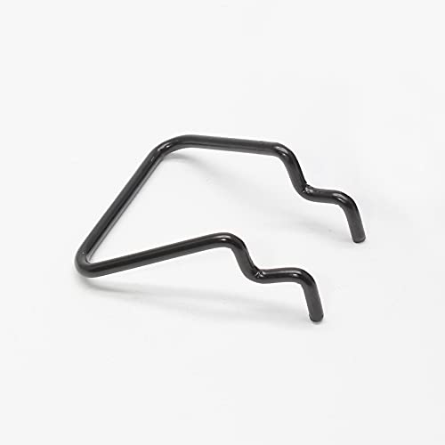 16Pcs Pegboard Plier Holders, Stainless Steel Double Loop Pegboard Hooks, Black Shelving Display Hooks for Shop Store Supermarket Hanging Tools
