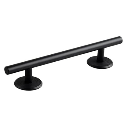 Simhoa Professional Fingerboard Rail, 20cm Skateboard Obstacle Rod with Stable Base, Mini Fingerboard Deck Fingerboard Ramp, Party Favor, Skatepark Accessory for Fingerboard Players, Round Black - color: 20cm Round Black