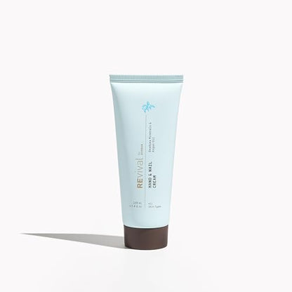 REvival Hand & Nail Cream - Deeply Moisturizing with Dead Sea Minerals, Jojoba, Argan & Aloe - Non-Greasy, Fast Absorbing, Nourishes & Protects Dry Hands & Nails 100ml | 3.4 oz