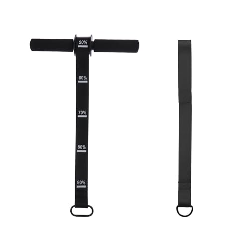 VI-FA Forearm Strengthener & Wrist Roller, Adjustable Strap & Thicker Non-Slip Foam Handles for Grip Strength, Muscle Building & Rehabilitation