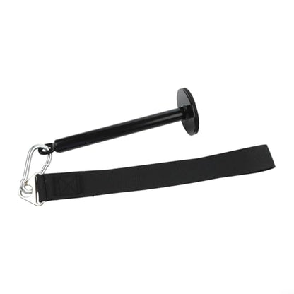 Arm Wrestling Training Strap Belt with Loading Pin and Carabiner, METALs Nylon Wrist Forearm Strengthener for Biceps Upper Body Lifting Power Grip