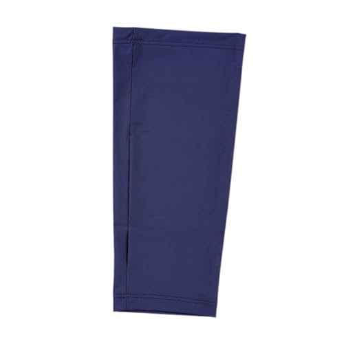 Cover Breathable Flexible Sleeve Soft Elastic Protector Reusable Nylon Spandex Material Open Finger Design Comfortable Compression Suitable, Dark Blue - color: Dark Blue