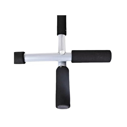 SteelCrush Pull Up Bar for Doorway – No Screws, No Damage Door Frame Chin Up Bar for Apartments & Renters, Multi-Grip Upper Body Workout, Fits 27–36" Doorways, 330 lbs Capacity