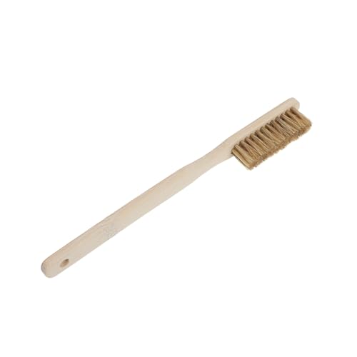 SHINEOFI Rock Climbing Chalk Brush Rock Cleaner with Ergonomic Wood Handle and Hard Boar Bristles, Rapid Drying for Bouldering and Mountaineering Gear in Humid Environments