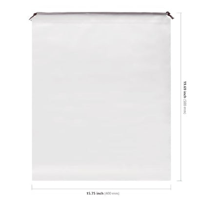 HAKZEON 100 PCS 16x20 Inch Clear Plastic Drawstring Bags, Portable Translucent Shoes Storage Organizers Pouch with Rope, Thickness 2 Mil Travel Bags for Sneakers, Dress Shoes, Slippers, Sandals - size: 16x20 IN 100 PCS